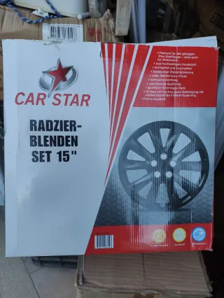 Juego 4 Tapacubos 15"