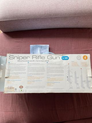Pistola Sniper Rifle Gun para Wii