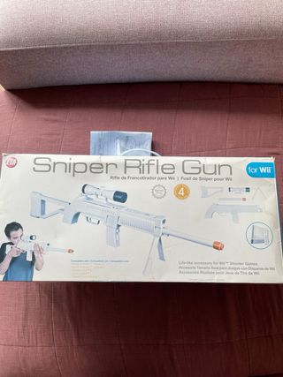 Pistola Sniper Rifle Gun para Wii