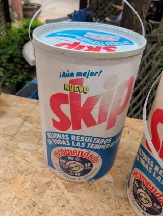 2 grandi tamburi antichi Skip