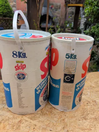 2 grandi tamburi antichi Skip