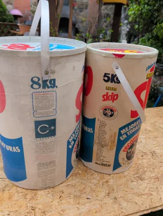 2 grandi tamburi antichi Skip