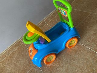 Correpasillos infantil azul y naranja