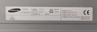 Microondas Samsung Grill Blanco
