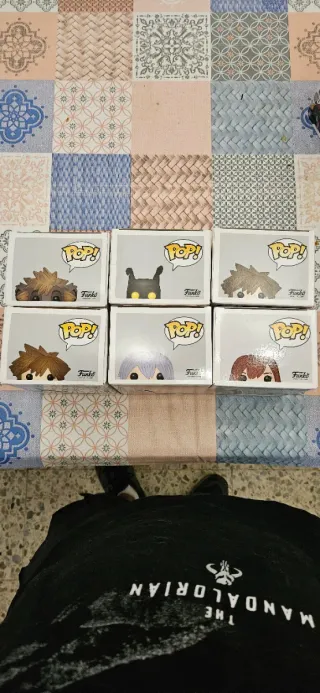 Pack 6 Funkos Kingdom Hearts