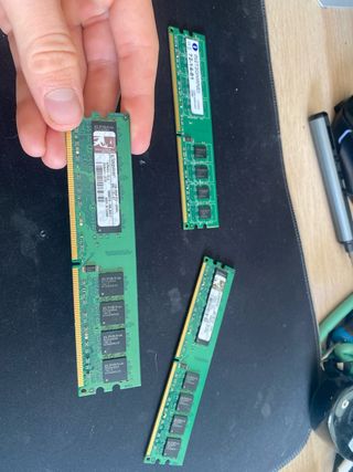 3x Módulos RAM Kingston DDR2 2GB