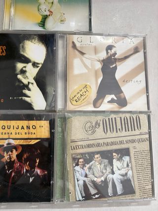 Lote 5 CDs Música Pop Latino
