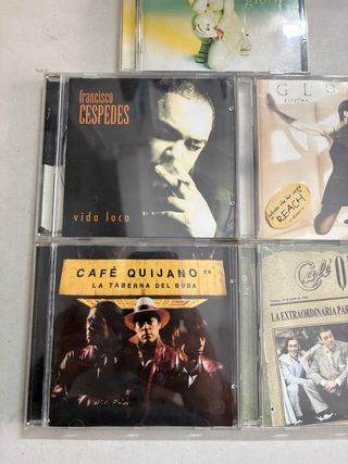 Lote 5 CDs Música Pop Latino