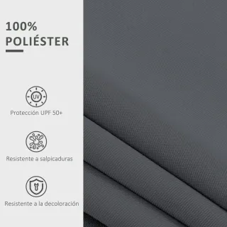 Techo Toldo Repuesto 2,8x2,5m Gris
