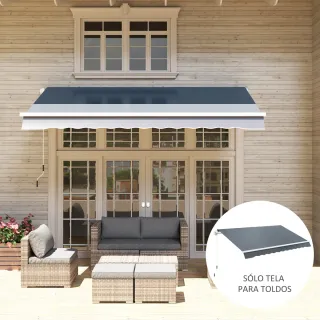 Techo Toldo Repuesto 2,8x2,5m Gris