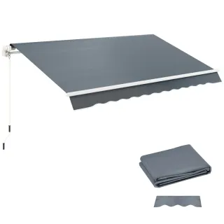 Techo Toldo Repuesto 2,8x2,5m Gris