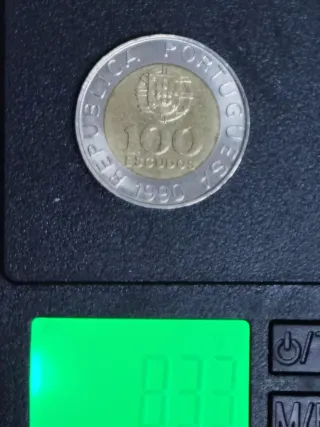 Moneda 100 Escudos Portugal 1990