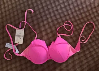 Bikini Oysho Talla S Multicolor y Rosa