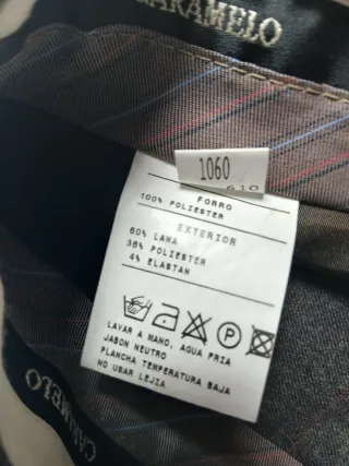 Pantalón Caramelo Lana Talla 40