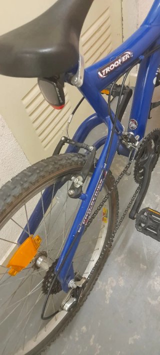 Bicicleta infantil 24 azul bici niño niña