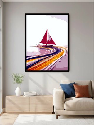 Cuadro Decorativo Moderno Estilo Abstracto: 24