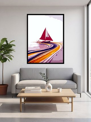 Cuadro Decorativo Moderno Estilo Abstracto: 24
