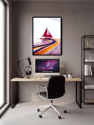 Cuadro Decorativo Moderno Estilo Abstracto: 24