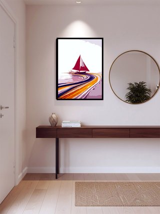 Cuadro Decorativo Moderno Estilo Abstracto: 24