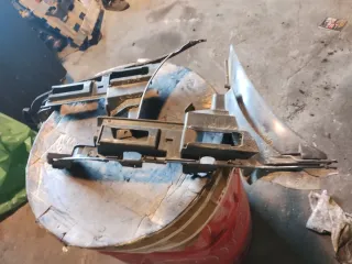 Guías defensa trasera BMW E46 Coupé