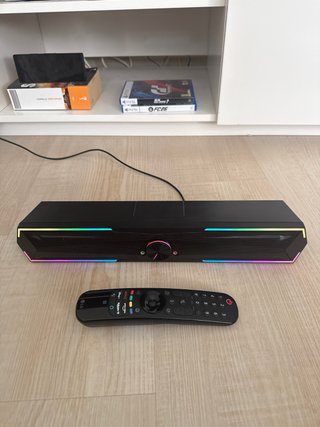 Altavoz Barra Sonido PC Negro