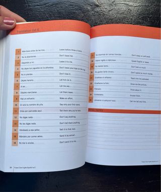 Translation Booklet: Habla inglés con fluidez