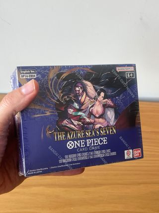 OP14 The Azure Sea's Seven Booster Box Sellado