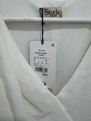 Conjunto blanco elegante