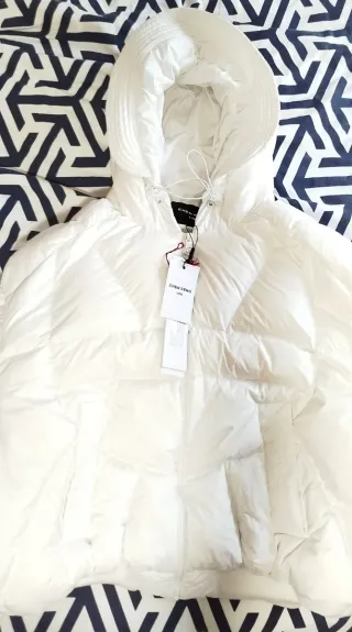 Plumífero Chen Peng London blanco