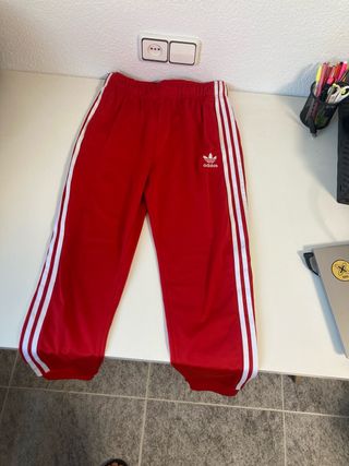 Pantalones Adidas Rojos