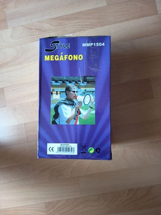 Megáfono Style10W   Se desconoce su funcionamiento