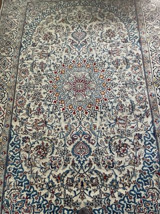 Alfombra Nain Irán 200x295 Lana