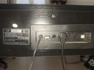 Piano digital Funkey DP-88 II negro