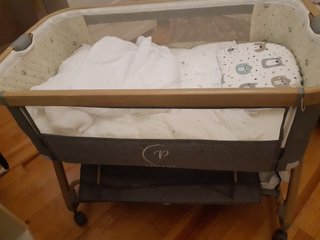 Cuna colecho bebé ajustable 1-5º