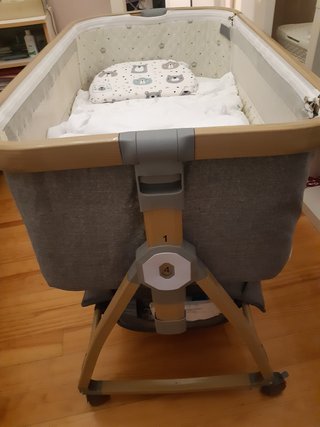 Cuna colecho bebé ajustable 1-5º