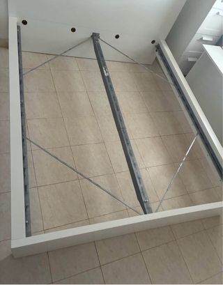 Cama 160x200 con 4 cajones (No incluye colchón)
