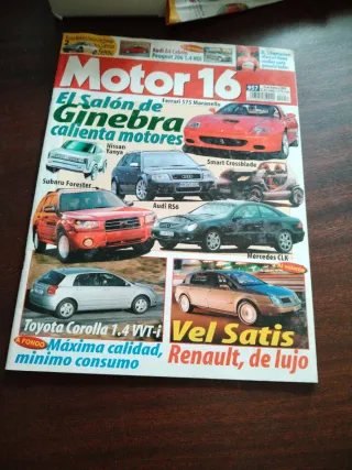 Revista Motor 16 - Salón de Ginebra