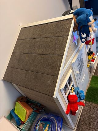 Casita de madera para niños