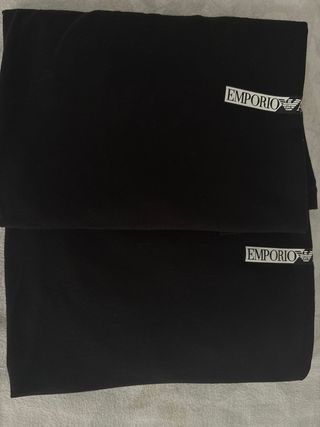 X2 Camisetas Emporio Armani Talla S/M