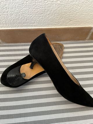 Zapatos negros Massimo Dutti T.36
