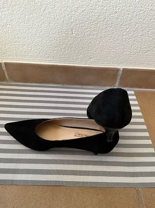Zapatos negros Massimo Dutti T.36