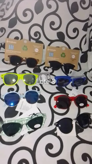 3 Lotes de Gafas de Sol