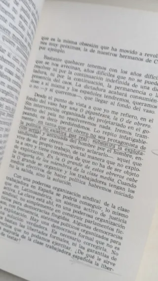 España y el socialismo. E. Tierno Galván