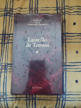 Libro "Lazarillo de Tormes"