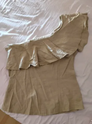 Blusa S de color Beige
