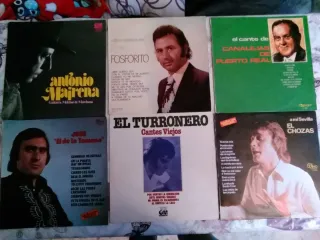 Lote Vinilos Flamenco Porrina de Badajoz