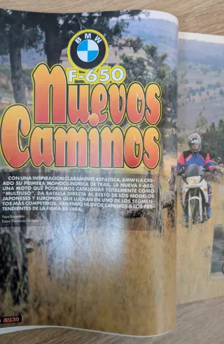 Revista SOLO MOTO treinta N° 130. Año 1993