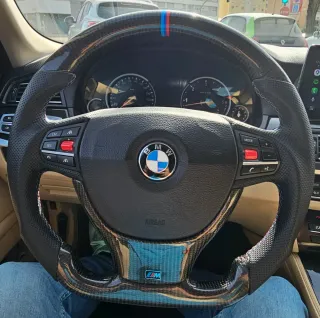 Volante BMW F10 carbono con Airbag