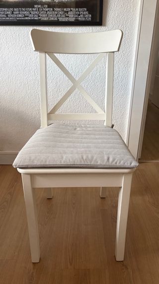 Sillas Ikea Ingolf Madera Blancas