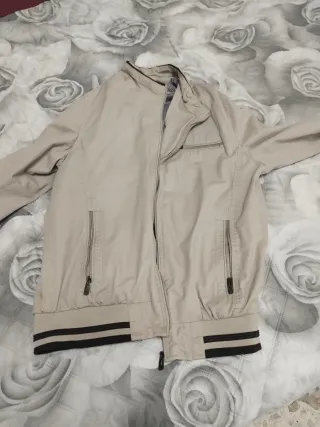 Giubbotto uomo beige
